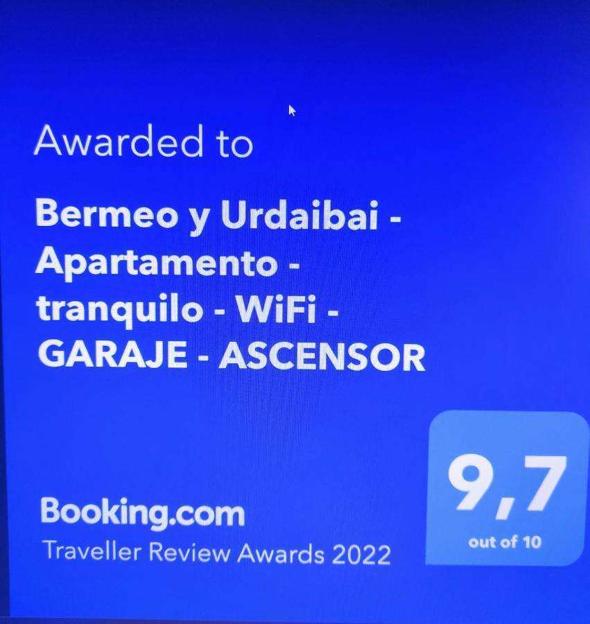 Bermeo Y Urdaibai - Parking-Ascensor - Wifi - Tranquilo Appartement Buitenkant foto